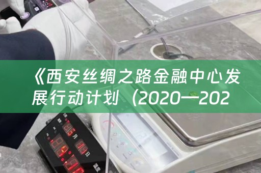 《西安丝绸之路金融中心发展行动计划（2020—2022年）》印发