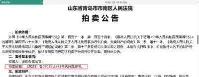 山东两家银行超4亿元股份被拍卖，背后的持股人为同一家公司