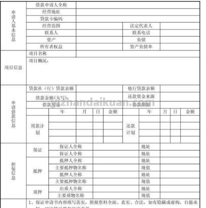 农村企业贷款申请书怎么写 农村企业贷款申请书怎么写范文